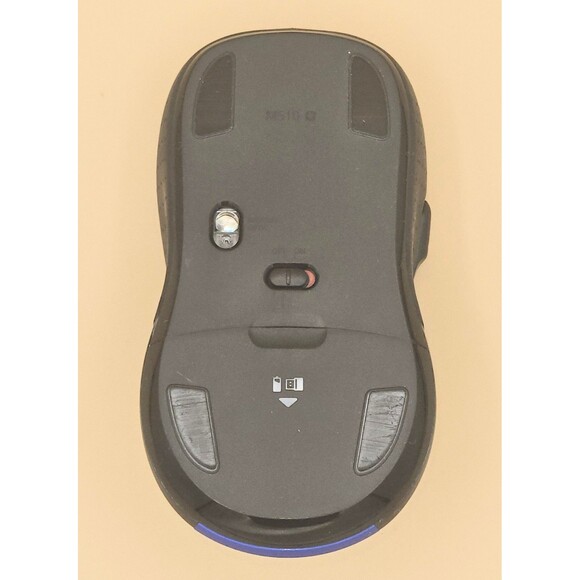 Logitech M510 Wireless Computer Mouse with USB Receiver - Picture 5 of 6